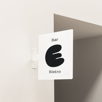 FOLD Square Sign 400