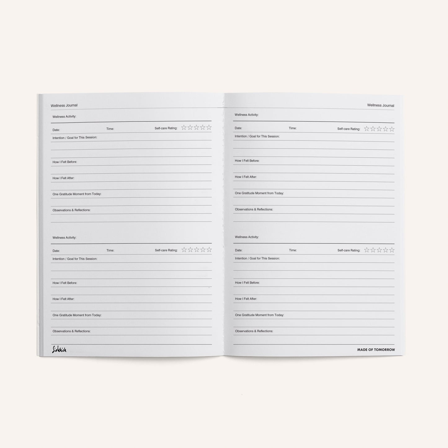 Wellness Journal